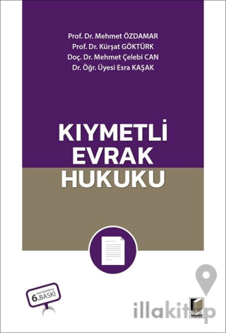 Kıymetli Evrak Hukuku