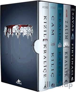 Kızıl Kraliçe Serisi - Kutulu Özel Set (5 Kitap)