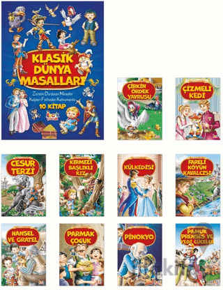 Klasik Dünya Masalları - (10 Kitap)