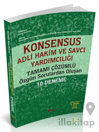 KONSENSUS Hakim ve Savcı Yardımcılığı 10 Deneme