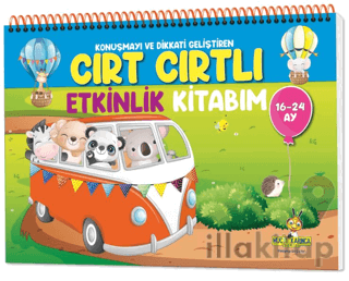 Konuşma ve Dikkati Geliştiren Cırt Cırtlı Etkinlik Kitabım (16-24 Ay)