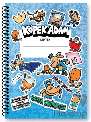 Köpek Adam Çizgili Defterler