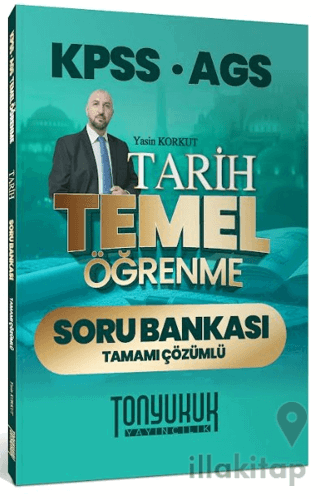 KPSS AGS Tarih Temel Öğrenme Tamamı Çözümlü Soru Bankası