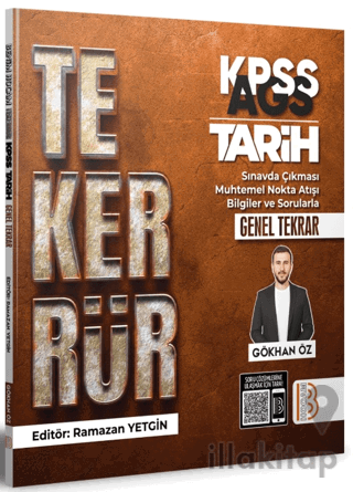 KPSS AGS Tekerrür Tarih Genel Tekrar