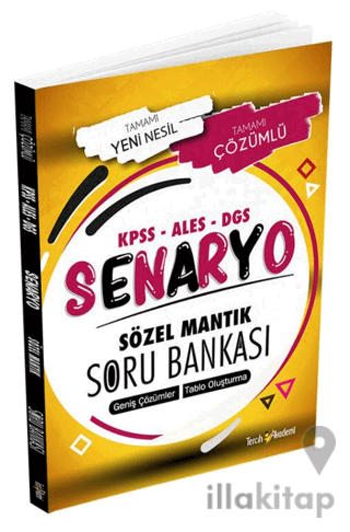 KPSS ALES DGS Sözel Mantık Senaryo Soru Bankası Çözümlü