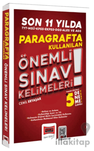 KPSS DGS ALES TYT MSÜ EKPSS AGS Son 11 Yılda Paragrafta Kullanılan Önemli Sınav Kelimeleri