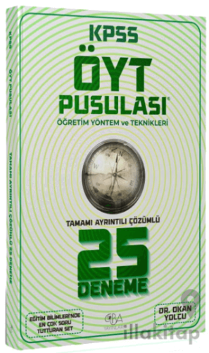 KPSS Eğitim Bilimleri Öğretim İlke ve Yöntemleri 25 Deneme Çözümlü