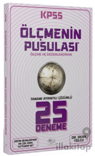 KPSS Eğitim Bilimleri Ölçme ve Değerlendirme 25 Deneme Çözümlü