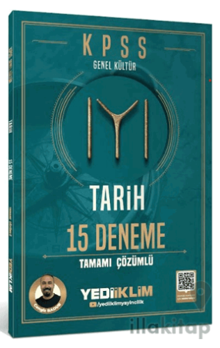 KPSS Genel Kültür Tarih 15 Deneme Tamamı Çözümlü