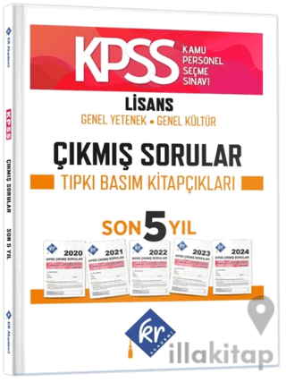 KPSS Genel Yetenek Genel Kültür Çıkmış Sorular Son 5 Yıl Tıpkı Basım Fasikülleri