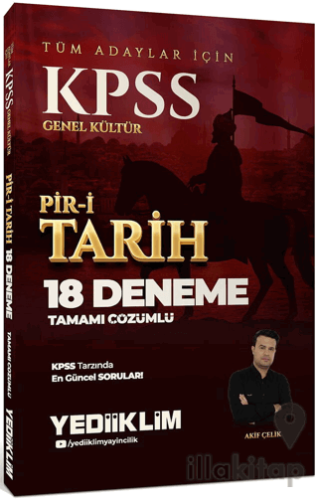 KPSS GK Tüm Adaylar İçin Tamamı Çözümlü Pir-i Tarih 18 Deneme