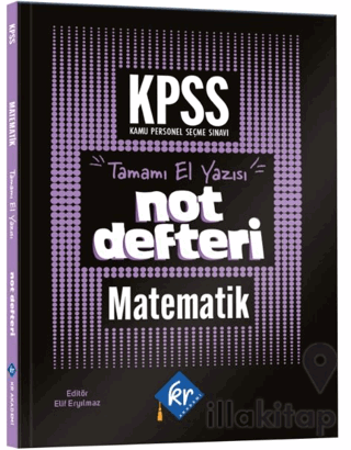 KPSS Matematik Konu Anlatımı Not Defteri