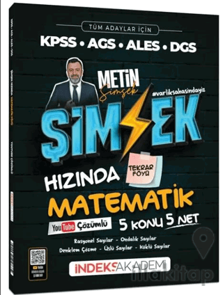 KPSS MEB-AGS ALES DGS Şimşek Hızında Matematik Tekrar Föyü Youtube Vid