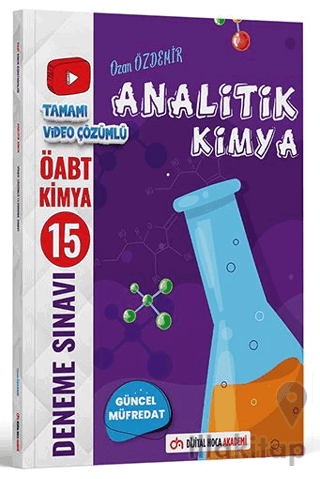 KPSS ÖABT Analitik Kimya Video Çözümlü 15 Branş Deneme
