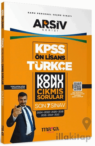 KPSS Ön Lisans Türkçe Konu Konu Çıkmış Sorular Son 7 Sınav Çıkmış Sorular (2024 Dahil)