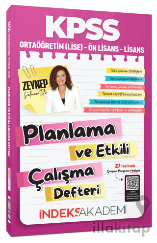 KPSS Planlama ve Etkili Çalışma Defteri