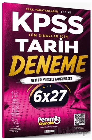 KPSS Tarih 6 Deneme Çözümlü