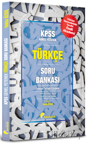 KPSS Türkçe Soru Bankası Çözümlü - Yekta Özdil
