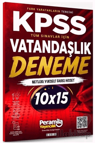 KPSS Vatandaşlık 10 Deneme Çözümlü