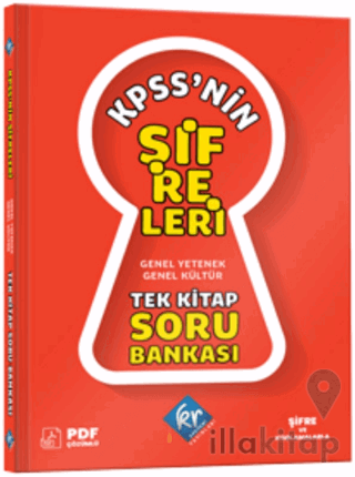 KPSS'nin Şifreleri Genel Yetenek Genel Kültür Tek Kitap Soru Bankası