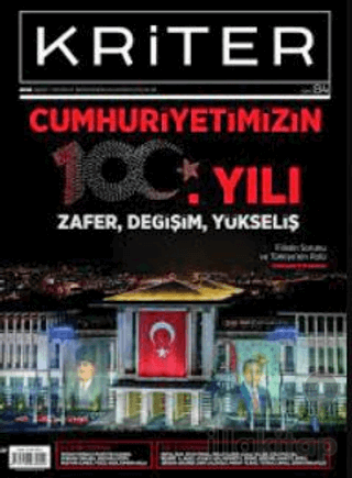 Kriter Aylık Siyaset Toplum ve Ekonomi Dergisi Sayı: 84 - Kasım 2023