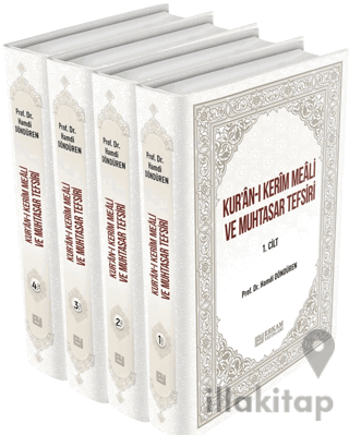 Kur'an-ı Kerim Meali ve Muhtasar Tefsiri (4 Cilt)
