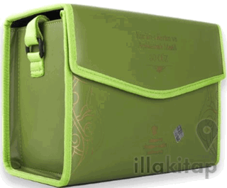 Kuranı Kerim ve Karşılıklı Meali 30 Cüz Orta Boy Yeşil Kare Kodlu