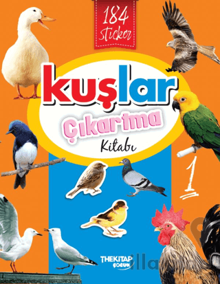Kuşlar Çıkartma Kitabı- 1
