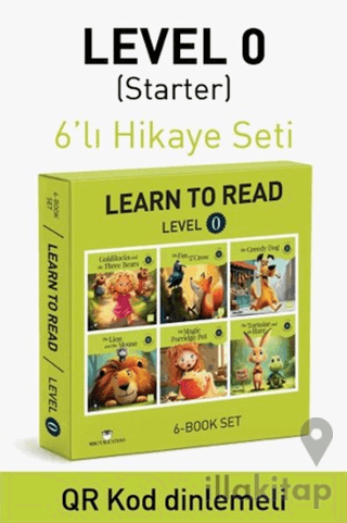 Learn to Read Level 0 İngilizce Hikaye Seti (6 Kitap)