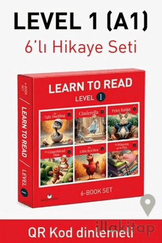 Learn to Read Level 1 İngilizce Hikaye Seti (6 Kitap)