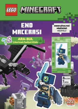 Lego Minecraft End Macerası - Ara-Bul Çıkartmalı Faaliyet Kitabı - End
