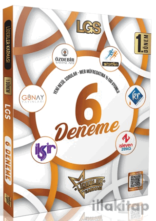 LGS 1. Dönem 6 Deneme Seti  - 2026 Model