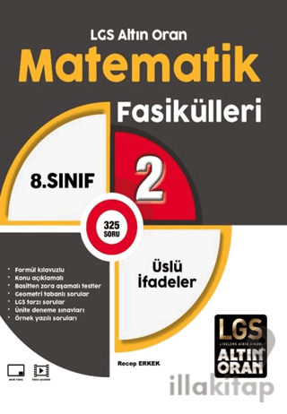 LGS Altın Oran Matematik Fasikülleri 2 Üslü İfadeler