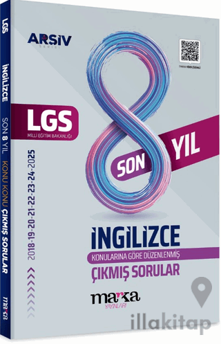 LGS İngilizce Konu Konu Çıkmış Sorular Son 8 Yıl