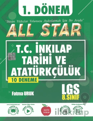 LGS İnkılap Tarihi 1. Dönem 10 Deneme Sınavı