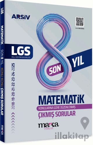 LGS Matematik Konu Konu Çıkmış Sorular Son 8 Yıl