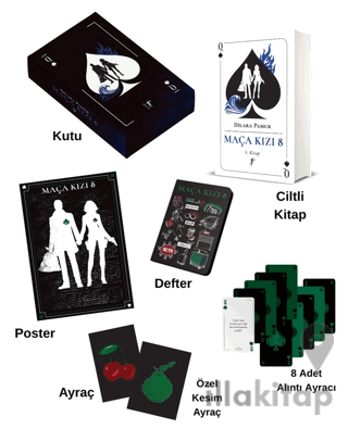 Maça Kızı 8 - 5. Kitap Kutulu