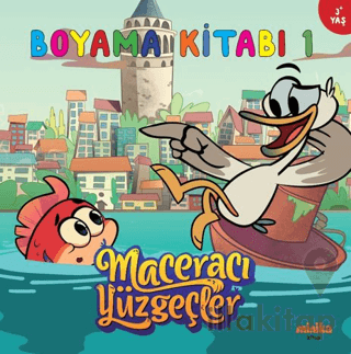 Maceracı Yüzgeçler Boyama Kitabı 1