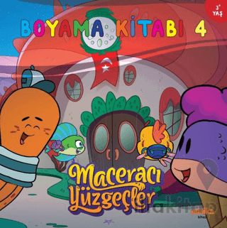 Maceracı Yüzgeçler Boyama Kitabı 4