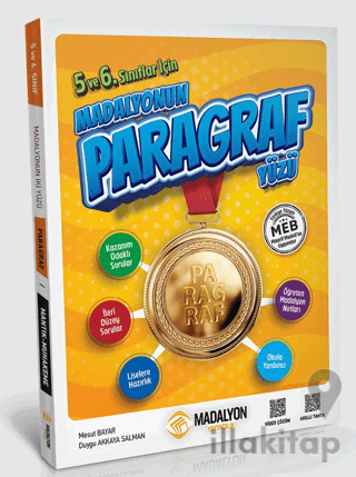 Madalyon - 5 ve 6 Sınıflar İçin Madalyonun Paragraf-Mantık Muhakeme Yüzü