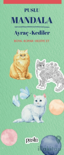 Mandala Ayraç/Kediler
