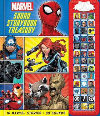 Marvel: Spider-man, Avengers, Black Panther, And More! Sound Storybook