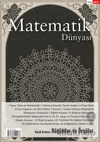 Matematik Dünyası Dergisi Sayı: 121