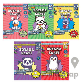 Maxi Boyama Saati 5'li Set