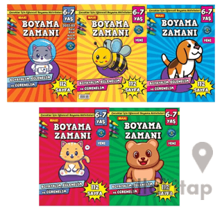 Maxi Boyama Zamanı 5'li Set