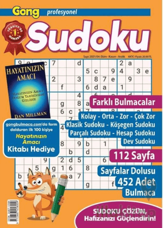 Maxi Gong Profesyonel Sudoku 8