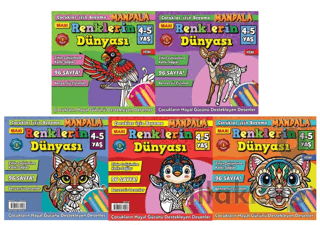 Maxi Renklerin Dünyası 5'li Set