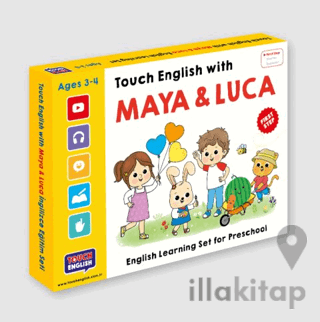 Maya & Luca İngilizce Eğitim Seti (3-4 yaş)