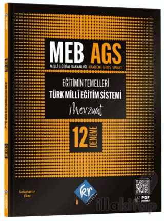 MEB AGS Eğitimin Temelleri ve Türk Milli Eğitim Sistemi Mevzuat 12 Deneme