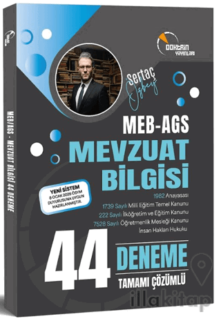 MEB AGS Mevzuat Bilgisi Tamamı Çözümlü 44 Deneme